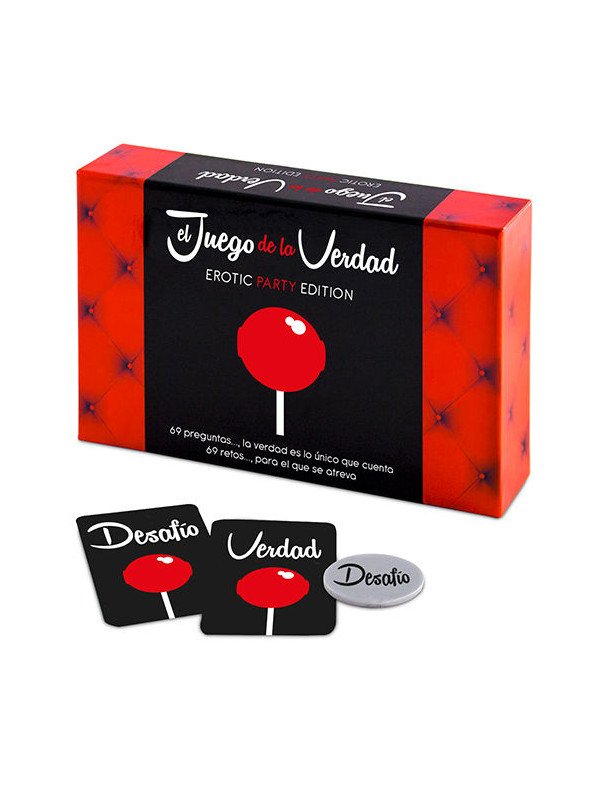 EL JUEGO DE LA VERDAD EROTIC PARTY EDITION DE LA MARCA TEASE&PLEASE