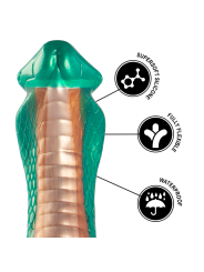 PYTHON DILDO COBRA VERDE DE LA MARCA EPIC