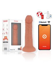 SMALL BOGOTÁ CYBER REALISMO VIBRACION 17.5 CM -O- 4 CM - APP GRATUITA DE LA MARCA ONINDER