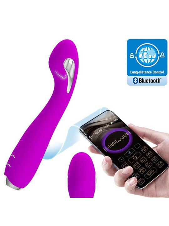 HECTOR VIBRADOR ELECTROSHOCK APP GRATUITA VIOLETA DE LA MARCA PRETTY LOVE FLIRTATION