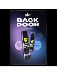 BACK DOOR SET DE LUBRICANTE ANAL Y SPRAY DE LA MARCA PJUR