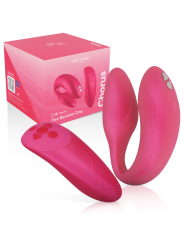 VIBE - CHORUS VIBRADOR PAREJAS CON CONTROL SQUEEZE ROSA DE LA MARCA WE-VIBE