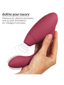 DUO 2 ESTIMULADOR BURDEOS DE LA MARCA WOMANIZER