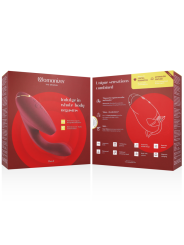 DUO 2 ESTIMULADOR BURDEOS DE LA MARCA WOMANIZER