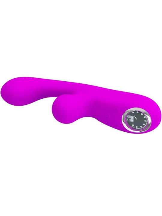 SKYLAR VIBRADOR ESTIMULADOR PÚRPURA DE LA MARCA PRETTY LOVE FLIRTATION