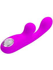 SKYLAR VIBRADOR ESTIMULADOR PÚRPURA DE LA MARCA PRETTY LOVE FLIRTATION