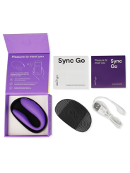 VIBE - SYNC GO ESTIMULADOR DUAL VIOLETA DE LA MARCA WE-VIBE