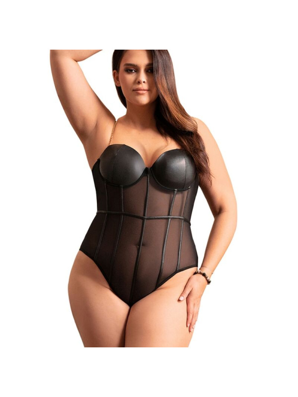 SUBBLIME - BODY TIRANTAS CADENA NEGRO S/M DE LA MARCA SUBBLIME BODIES