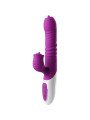 ARMONY - VIBRADOR & THRUSTING DOBLE LENGUA EFECTO CALOR VIOLETA DE LA MARCA ARMONY VIBRATORS