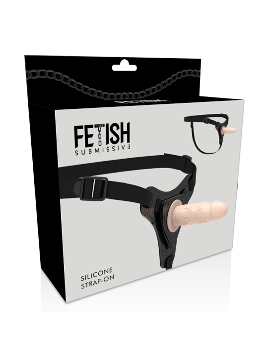 FETISH SUBMISSIVE HARNESS - SILICONA FLESH REALISTIC 12.5 CM DE LA MARCA FETISH SUBMISSIVE HARNESS