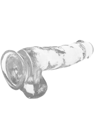 X RAY - ARNÉS + DILDO REALISTA TRANSPARENTE 18.5 CM -O- 3.8 CM DE LA MARCA X RAY