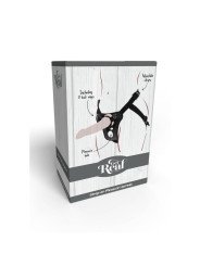 GET REAL - STRAP-ON PLEASURE HARNES NEGRO DE LA MARCA GET REAL