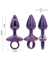 INTENSE - MICHAEL PLUG ANAL VIBRADOR MODELO 2 CONTROL REMOTO DE LA MARCA INTENSE ANAL TOYS