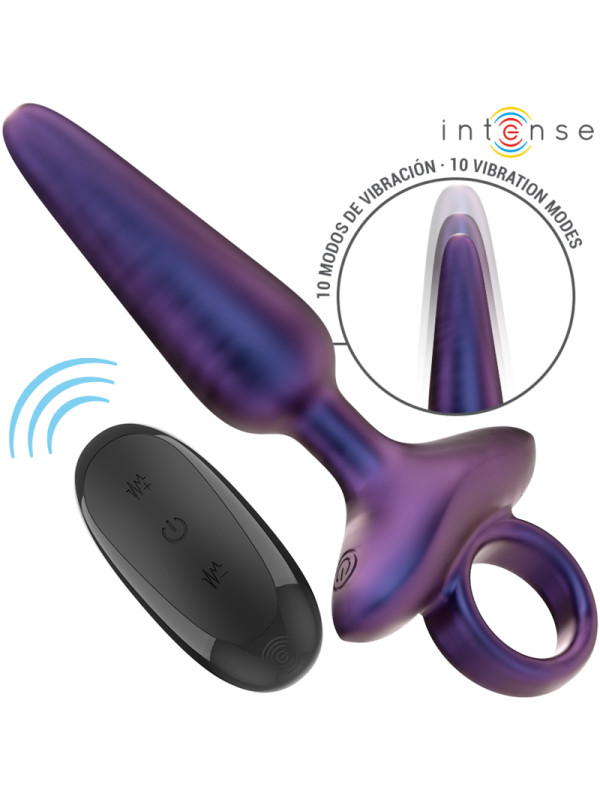 INTENSE - MARLON PLUG ANAL VIBRADOR MODELO 4 CONTROL REMOTO DE LA MARCA INTENSE ANAL TOYS