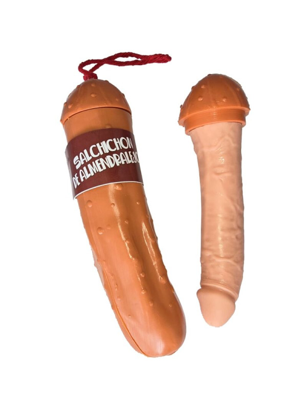 DIABLO PICANTE - DILDO SALCHICHON DE ALMENDRALEJO EXTRA DE LA MARCA DIABLO PICANTE