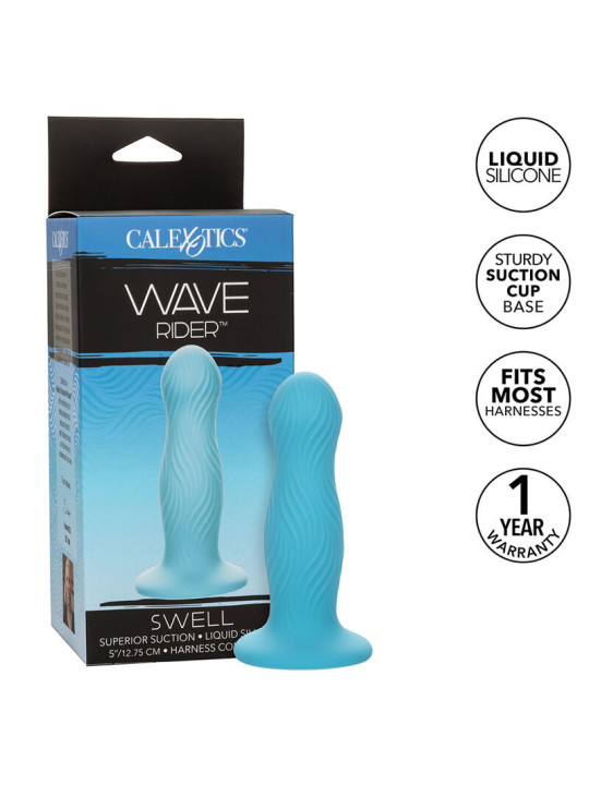 CALEXOTICS - WAVE RIDER SWELL PLUG ANAL AZUL DE LA MARCA CALEXOTICS