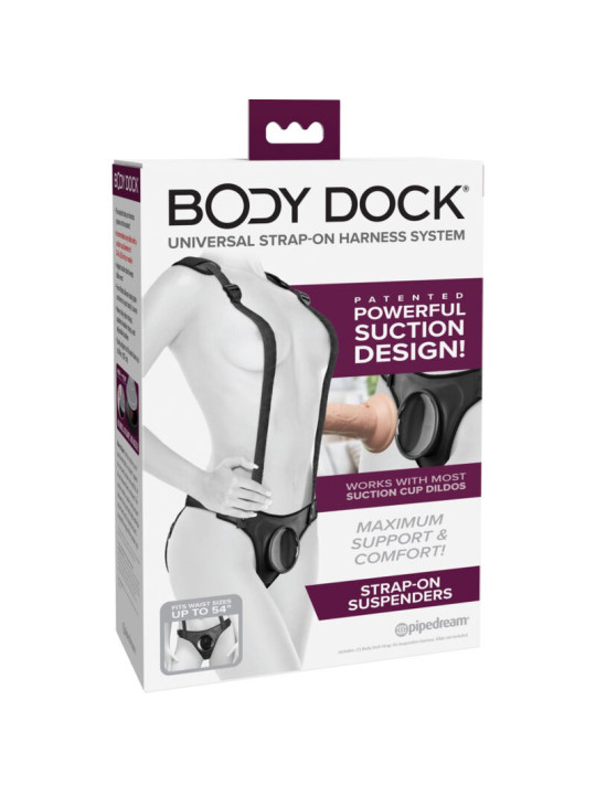 BODY DOCK STRAP-ON SUSPENDERS DE LA MARCA PIPEDREAMS