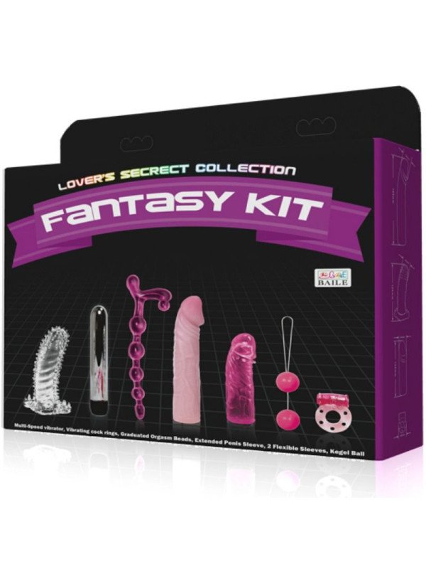 LOVERS SECRET COLLECTION KIT FANTASIA DE LA MARCA BAILE STIMULATING