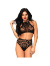 SET 2 PIEZAS TOP Y PANTIES M/L DE LA MARCA LEG AVENUE SETS