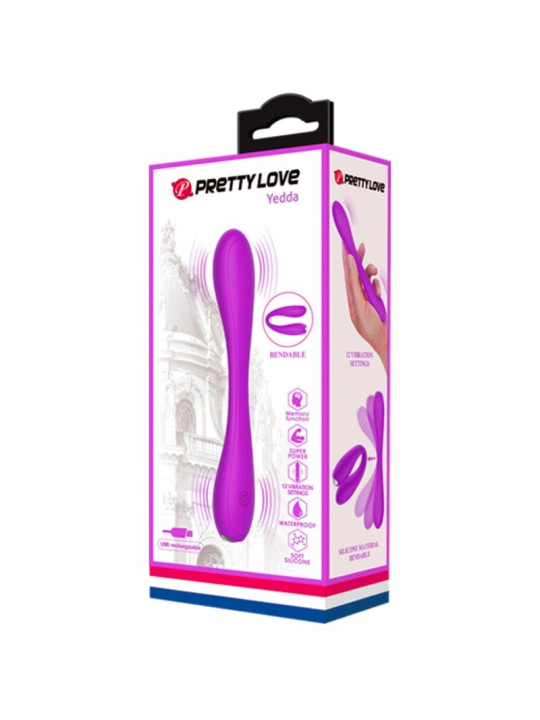 YEDDA VIBRADOR FLEXIBLE DE LA MARCA PRETTY LOVE SMART