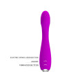 HECTOR VIBRADOR ELECTROSHOCK RECARGABLE & IMPERMEABLE MORADO DE LA MARCA PRETTY LOVE FLIRTATION