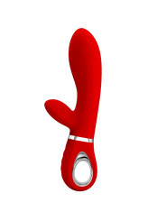 THOMAS VIBRADOR PUNTO G MULTIFUNCIÓN ROJO DE LA MARCA PRETTY LOVE FLIRTATION