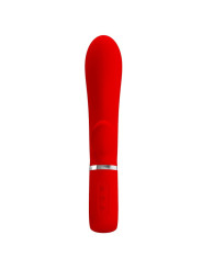 THOMAS VIBRADOR PUNTO G MULTIFUNCIÓN ROJO DE LA MARCA PRETTY LOVE FLIRTATION