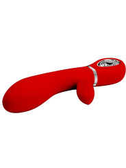 THOMAS VIBRADOR PUNTO G MULTIFUNCIÓN ROJO DE LA MARCA PRETTY LOVE FLIRTATION