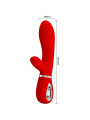 THOMAS VIBRADOR PUNTO G MULTIFUNCIÓN ROJO DE LA MARCA PRETTY LOVE FLIRTATION