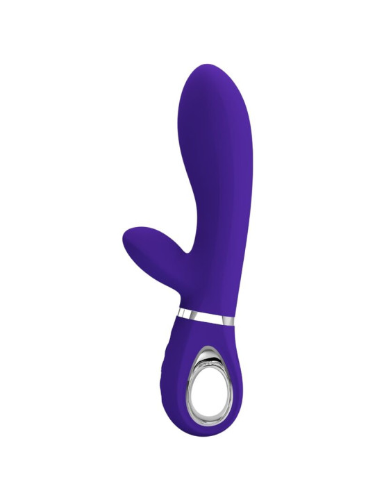 THOMAS VIBRADOR PUNTO G MULTIFUNCIÓN VIOLETA DE LA MARCA PRETTY LOVE FLIRTATION