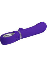 THOMAS VIBRADOR PUNTO G MULTIFUNCIÓN VIOLETA DE LA MARCA PRETTY LOVE FLIRTATION