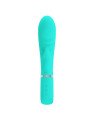 PRESCOTT VIBRADOR PUNTO G MULTIFUNCIÓN VERDE AGUA DE LA MARCA PRETTY LOVE FLIRTATION