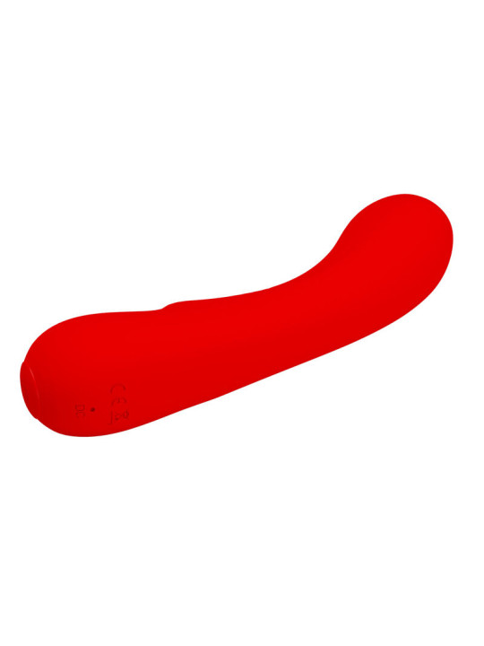 PRESCOTT VIBRADOR RECARGABLE ROJO DE LA MARCA PRETTY LOVE SMART