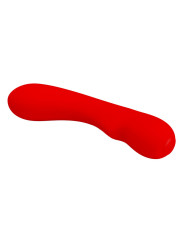 PRESCOTT VIBRADOR RECARGABLE ROJO DE LA MARCA PRETTY LOVE SMART