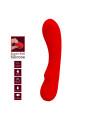 PRESCOTT VIBRADOR RECARGABLE ROJO DE LA MARCA PRETTY LOVE SMART