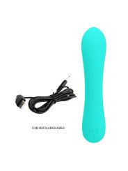 PRETTY LOVE - PRESCOTT VIBRADOR RECARGABLE VERDE AGUA DE LA MARCA PRETTY LOVE SMART