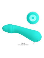 PRETTY LOVE - CETUS VIBRADOR RECARGABLE VERDE AGUA DE LA MARCA PRETTY LOVE SMART