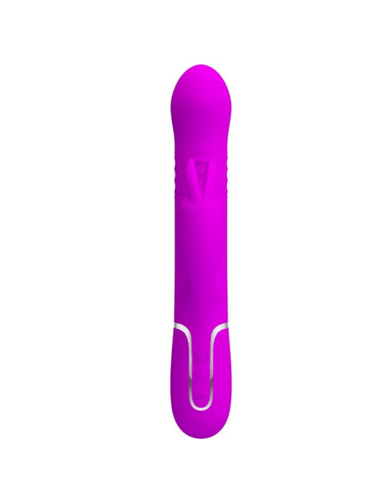 VIBRADOR COALE RABBIT PERLAS VIOLETA DE LA MARCA PRETTY LOVE FLIRTATION