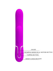 PERLITA VIBRADOR PUNTO G 3 EN 1 MULTIFUNCIÓN VIOETA DE LA MARCA PRETTY LOVE FLIRTATION