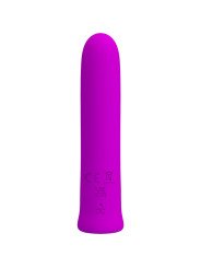 CURTIS MINI VIBRADOR SUPER POWER 12 VIBRACIONES SILICONA VIOLETA DE LA MARCA PRETTY LOVE FLIRTATION