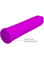 CURTIS MINI VIBRADOR SUPER POWER 12 VIBRACIONES SILICONA VIOLETA DE LA MARCA PRETTY LOVE FLIRTATION