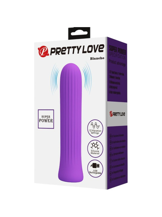 BLANCHE VIBRADOR ESTIMULADOR LILA DE LA MARCA PRETTY LOVE HIGH GRADE