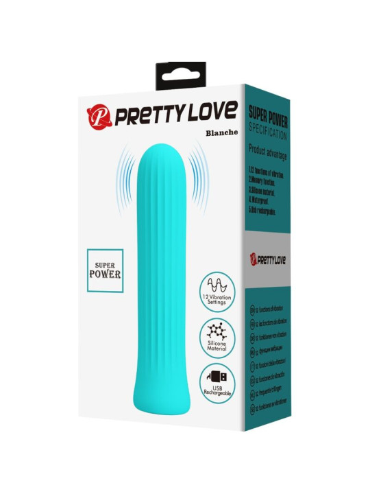 BLANCHE VIBRADOR ESTIMULADOR AZUL DE LA MARCA PRETTY LOVE C-TYPE